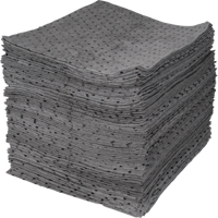 Feuilles absorbantes liées, Universel, 15" x 17", 30 gal. d'absorption SFU959 | Oxymax Inc