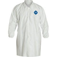 Lab Coat, Tyvek&reg; 400, White, Medium Oxymax Inc