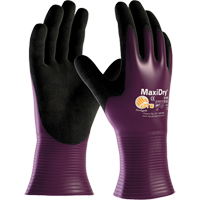 Gants ATG MaxiDry 56-426, 7/Petit, R&ecirc;vetement Nitrile, Calibre 15, Enveloppe en Nylon Oxymax Inc