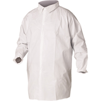 Sarraus de laboratoire KleenGuard A20, SMS, Blanc, Grand Oxymax Inc