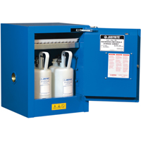 ChemCor&reg; Lined Hazardous Material Countertop Safety Cabinets, 4 gal., 17" x 22" x 17" Oxymax Inc