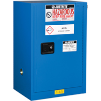 ChemCor&reg; Lined Hazardous Material Compac Safety Cabinets, 12 gal., 23.25" x 35" x 18" Oxymax Inc