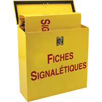 Safety Documents Job-Site Box, French, Binders Included Oxymax Inc