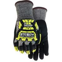Gants antichocs Stealth Hellcat, Petit, Paume en PEHP, Poignet Poignet en tricot Oxymax Inc