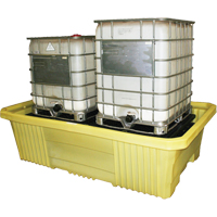 Double IBC 4000i Without Drain, 750 US gal. Spill Capacity, 113" x 71" x 32" Oxymax Inc