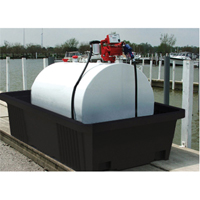 Unit&eacute; de confinement Poly-Tank 550 sans drain, 113" lo x 71" la x 32" h, 750 gal. US Capacit&eacute; Oxymax Inc