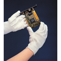 Sure Knit 13 Cut Low Lint Gloves, Nylon, Knit Wrist Cuff, Small Oxymax Inc