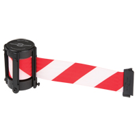 Cassettes de rechange pour Tensabarrier pour l'ext&eacute;rieur, Advance ou StowAway, 13', Ruban Blanc Oxymax Inc