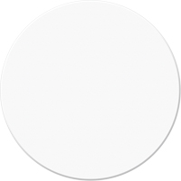 Marqueurs all&eacute;g&eacute;e/5S Armor Stripe, Cercle, 6" lo x 6" la, Blanc, Plastique Oxymax Inc