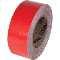 Ruban de marquage pour plancher Tuff Mark, 3" x 100', Polyester, Rouge Oxymax Inc