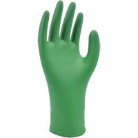 Gants biod&eacute;gradables 6110PF, T-petit, Nitrile, 4 mils, Sans poudre, Vert Oxymax Inc