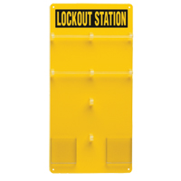 Lockout Board, 24 Padlock Capacity, Padlocks Not Included Oxymax Inc