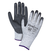 Gants &eacute;lastiques sans coutures r&eacute;sistants &agrave; la coupe, Taille 6/T-petit, Calibre 13, Rev&ecirc;tement Polyur&eacute;thane, Enveloppe en PEHP, ANSI/ISEA 105 niveau 4/EN 388 niveau 5 Oxymax Inc