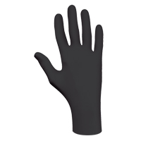 Gants biod&eacute;gradables 6112PF, T-petit, Nitrile, 4 mils, Sans poudre, Noir Oxymax Inc