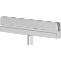 Support d'enseigne pour poteau portable, Chrome poli Oxymax Inc