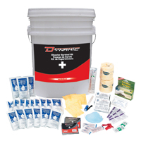 Trousse de premiers soins pour pr&eacute;paration aux situations d'urgence Dynamic, Dispositif m&eacute;dical Classe 1, Seau Oxymax Inc