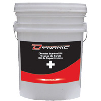 Trousse de premiers soins pour pr&eacute;paration aux situations d'urgence Dynamic, Dispositif m&eacute;dical Classe 1, Seau Oxymax Inc