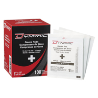 Dynamic Gauze, Pad, 2" L x 2" W, Sterile, Medical Device Class 1 Oxymax Inc