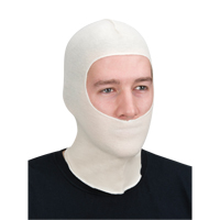 Spray Sock Head Cover, Cotton, White Oxymax Inc