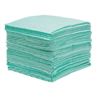 Premium Bonded Sorbent Pads, Hazmat, 15" x 18", 25 gal. Absorbancy Oxymax Inc