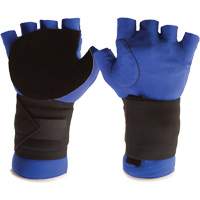 Anti-Impact Glove with Wrist Support, Size Small, Split Leather Palm Oxymax Inc