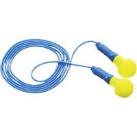 Bouchons d'oreilles E-A-R Push-Ins, Avec cordon, Paire - Sac en poly, 28/23 dB NRR, Taille unique Oxymax Inc