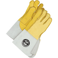 Welding Gloves, Grain Cowhide/Grain Deerskin, Size Large/10 Oxymax Inc