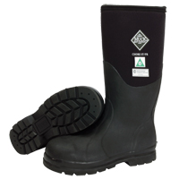 Chore Classic Fleece-Lined Work Boots, Rubber, Steel Toe, Size 5, Puncture Resistant Sole Oxymax Inc