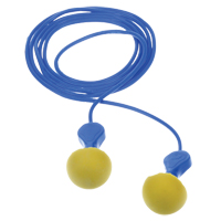 Bouchons d'oreilles détectables E-A-Rsoft<sup>MC</sup> Express Pod, Avec cordon, Régulier, Vrac - Sachet coussin, NRR dB 23 SGF045 | Oxymax Inc