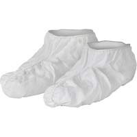 KleenGuard A40 Shoe Covers, One Size, Microporous, White Oxymax Inc