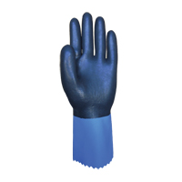 Summitech Full-Dipped Chemical Resistant Gloves, Size Small/7, 11.8" L, Chloroprene, Poly-Cotton Inner Lining, 59-mil Oxymax Inc
