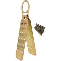 PROTECTA&reg; PRO Reusable Hinged Roof Anchor, Roof, Temporary Use Oxymax Inc