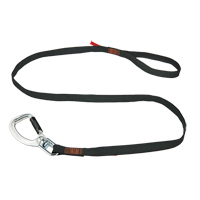 Squids&reg; 3129 Double-Locking Tool Lanyard with Swivel, Fixed Length, Carabiner/Loop Oxymax Inc