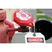 Dispositif de verrouillage de robinet Stopout<sup>MD</sup>, Type Vanne SGH850 | Oxymax Inc