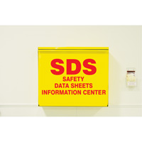 Safety Data Sheet Storage Cabinet, English, Binders Included Oxymax Inc