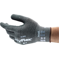 Hyflex&reg; Cut-Resistant Coated Glove, 6, Nitrile Coating, 18 Gauge, Nylon Shell Oxymax Inc