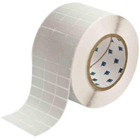 Glossy Rating Plate Labels, Metalized Polyester, 1" L x 0.5" H, Silver Oxymax Inc