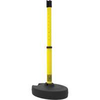 PLUS Barrier Post Set Receiver, 42" High, Yellow Oxymax Inc