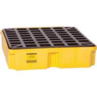 Modular Spill Platform, 15 US gal. Spill Capacity, 26" x 26.25" x 6.5" Oxymax Inc