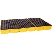 Modular Spill Platform, 88 US gal. Spill Capacity, 51.5" x 78.25" x 6.5" Oxymax Inc