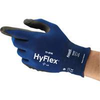 Hyflex&reg; 11-816 Glove, 6, Foam Nitrile Coating, 18 Gauge, Nylon/Spandex Shell Oxymax Inc