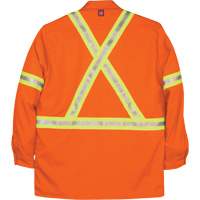 Chemise de travail industrielle Westex UltraSoft, Petit, Orange Oxymax Inc