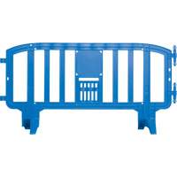 Barricade Movit, Emboîtables, 78" lo x 39" h, Bleu SGN471 | Oxymax Inc