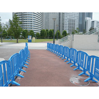 Barricade Minit, Emboîtables, 49" lo x 39" h, Vert SGN479 | Oxymax Inc