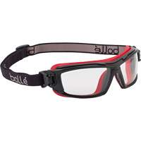 Ultim8 Safety Goggles, Clear Tint, Anti-Fog/Anti-Scratch, Fabric Band SGO576 | Oxymax Inc