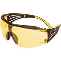 Lunettes de s&eacute;curit&eacute; SecureFit s&eacute;rie 400, Lentille Ambr&eacute;e, Antibu&eacute;e/Anti-&eacute;gratignures, ANSI Z87+/R&eacute;pond ou surpasse la norme CSA Z94.3 Oxymax Inc