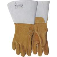285 Buck-Tex Welding Gloves, Split Leather, Size 9 Oxymax Inc