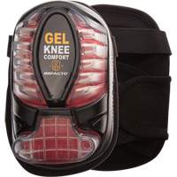 All-Terrain Knee Pads, Hook and Loop Style, Plastic Caps, Gel Pads Oxymax Inc