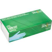 Gants jetables de calibre m&eacute;dical r&eacute;sistants &agrave; la perforation, Grand, Nitrile, 4,5 mils, Sans poudre, Bleu, Classe 2 Oxymax Inc