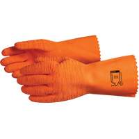 Gants r&eacute;sistants aux produits chimiques Chemstop, Taille 8, 12" lo, Latex, Doublure en Jersey de coton Oxymax Inc